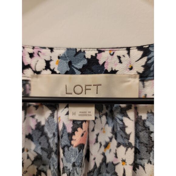 Loft Garden Split Neck Pocket Dress - Picture 4 of 8